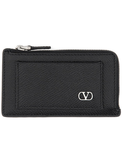 VALENTINO GARAVANI Mini Vlogo Signature Cardholder