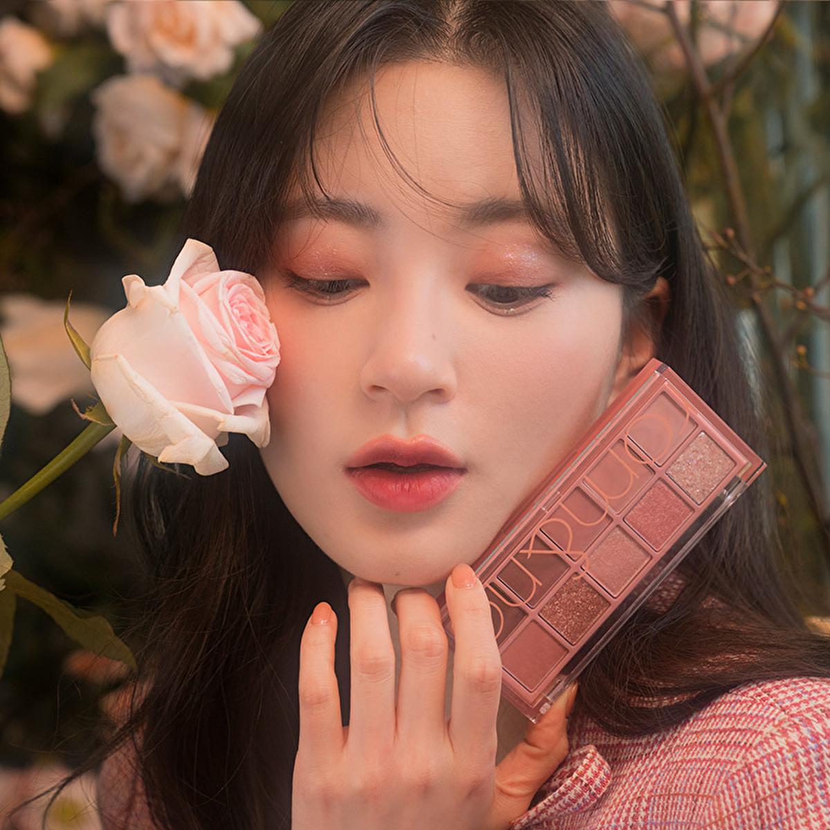 rom&amp;nd Dreamy Lilac Garden Eyeshadow Palette: Create Stunning Eye Looks with Matte &amp; Shimmer Shades, High Pigment Korean Eye Makeup