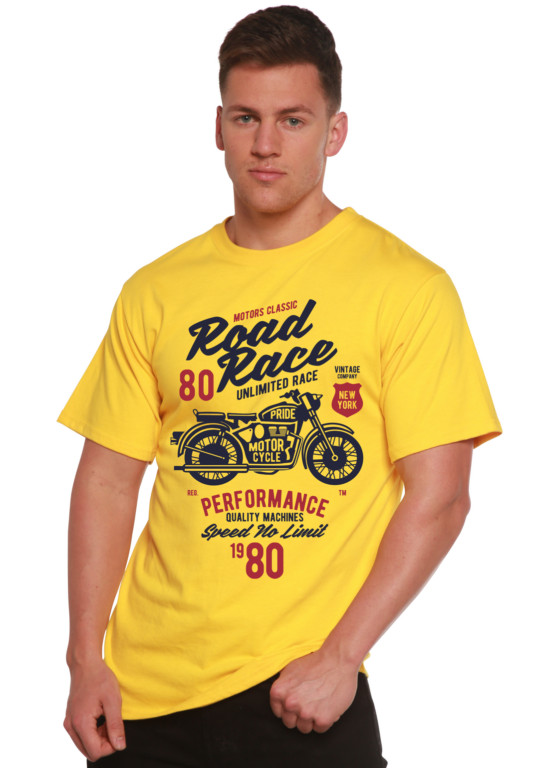 Road Race Motorcycles Spun Bamboo® Men&