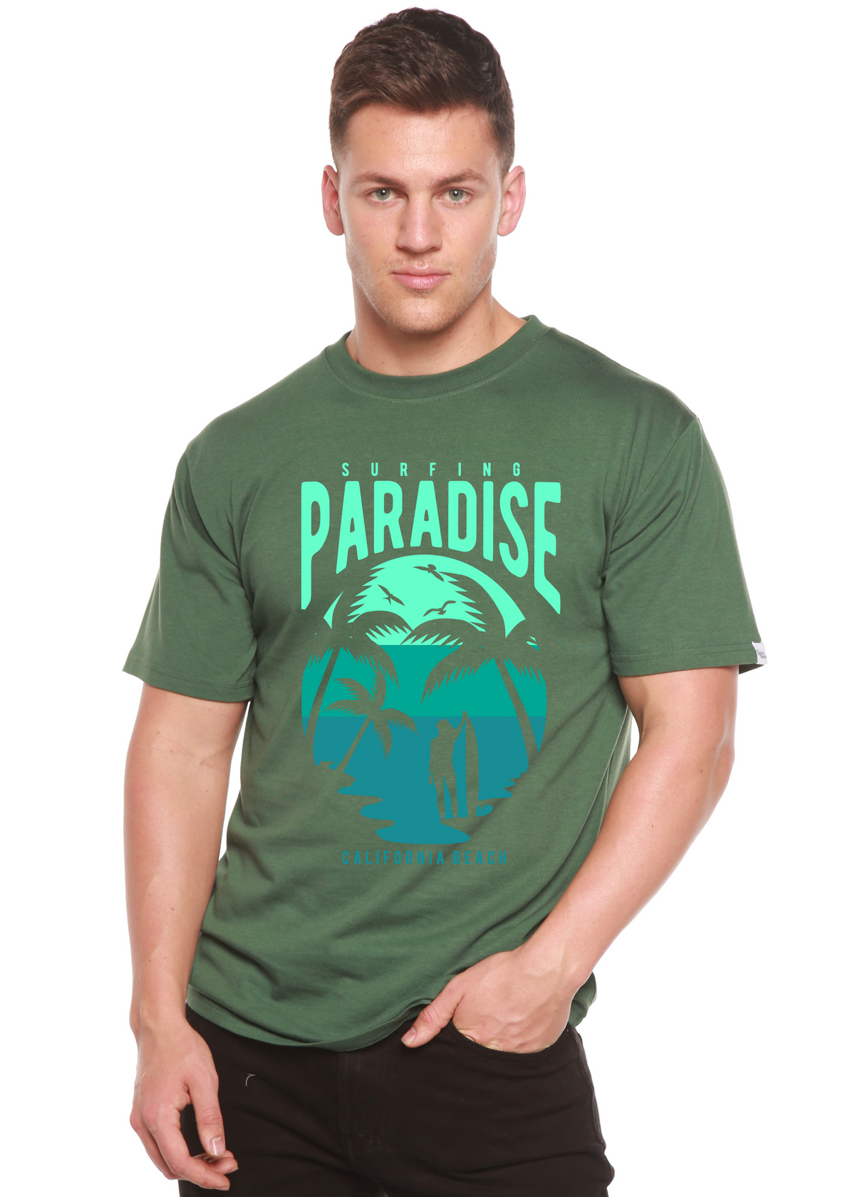 Surfing Paradise California Spun Bamboo® Men&