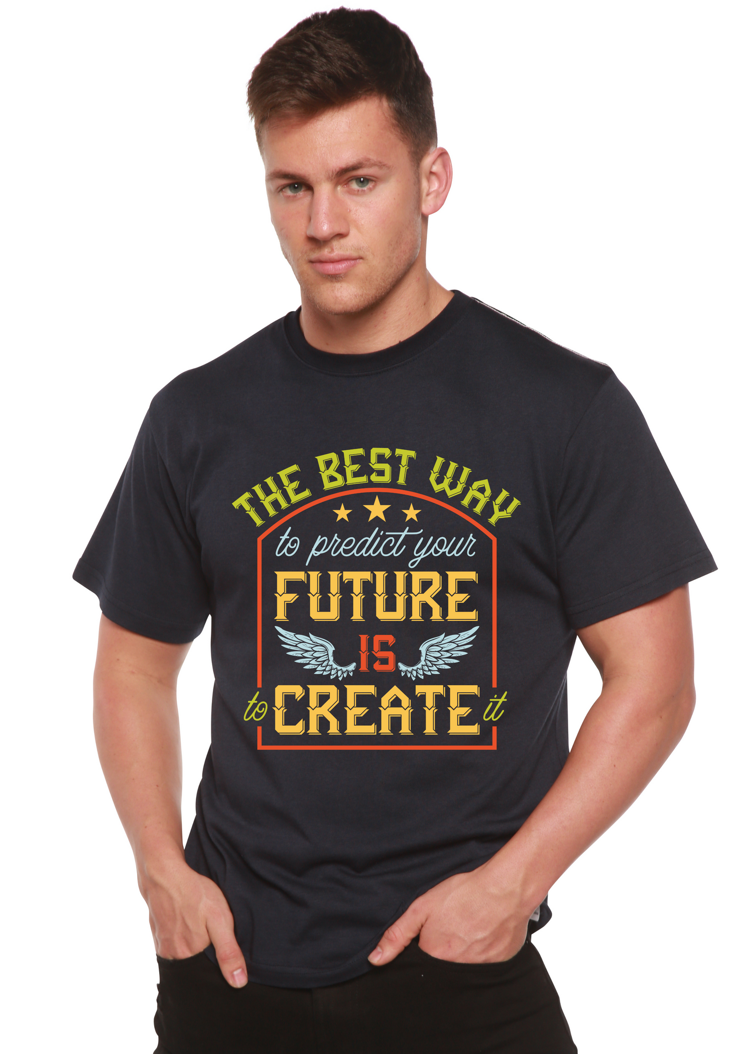 Feture is Create Spun Bamboo® Men&