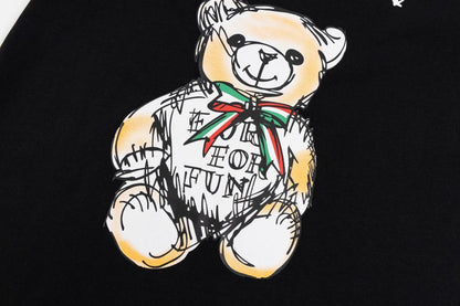 Moschino Teddy Bear T-Shirt Without Collar &