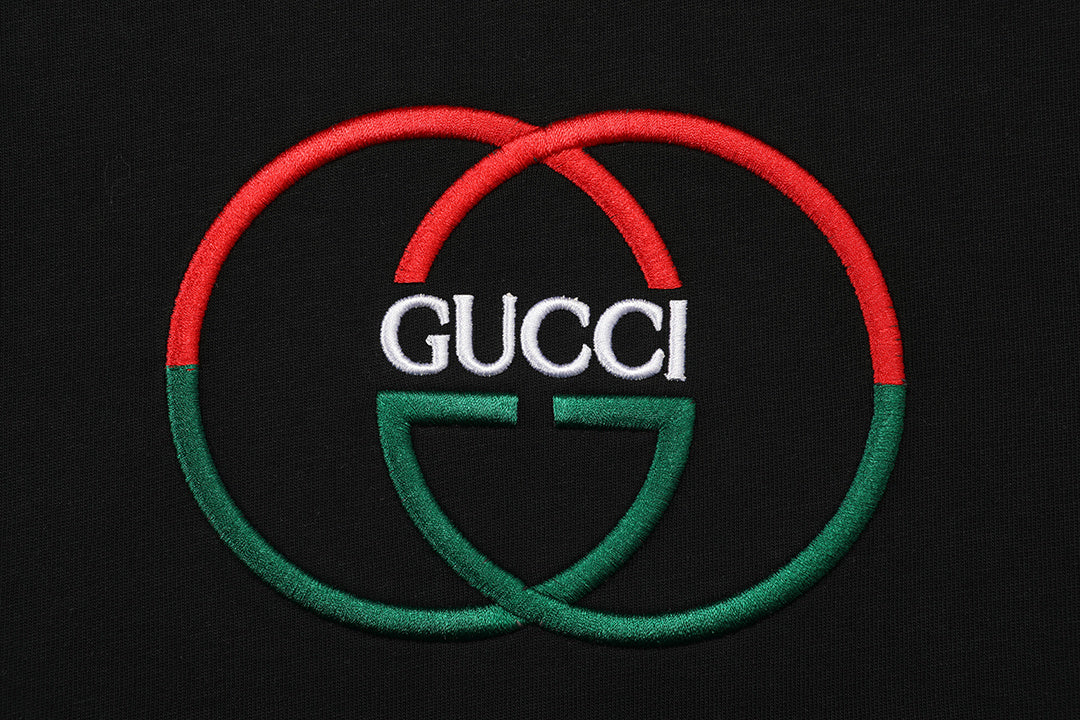 Gucci Black T-Shirt | Logo Cotton Tee – Luxury Casual Wear