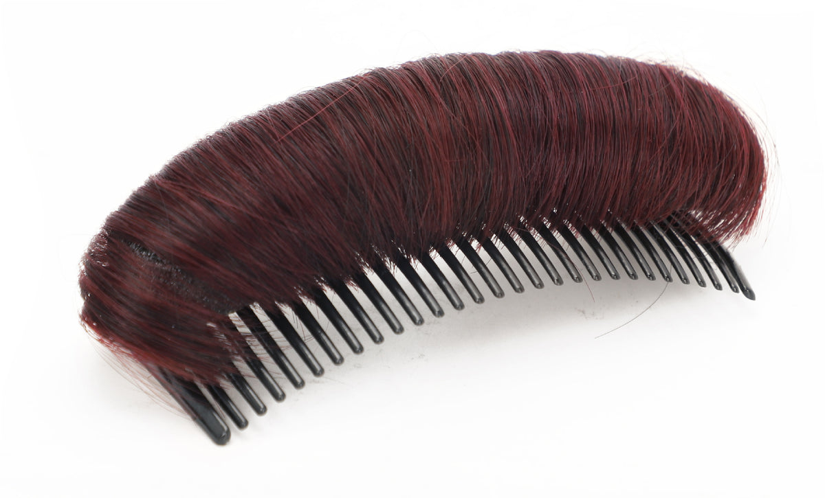 Wigs, hair pads, combs and hair softeners