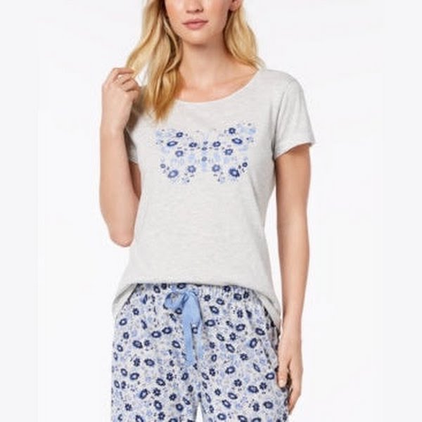 Charter Club Graphic Top