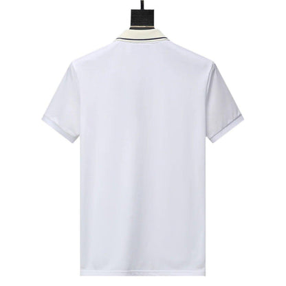 Gucci White T-shirt with a collar