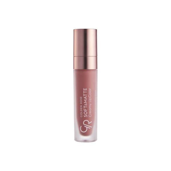 Golden Rose Creamy Lip Color Soft &amp; Matte Finish - Long Lasting Moisturizing Lip Product