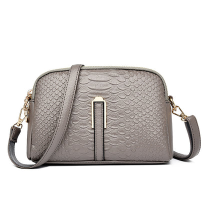 Shell Bag Korean Style Simple Shoulder Bag Coin Purse Stylish Crossbody Small Bag