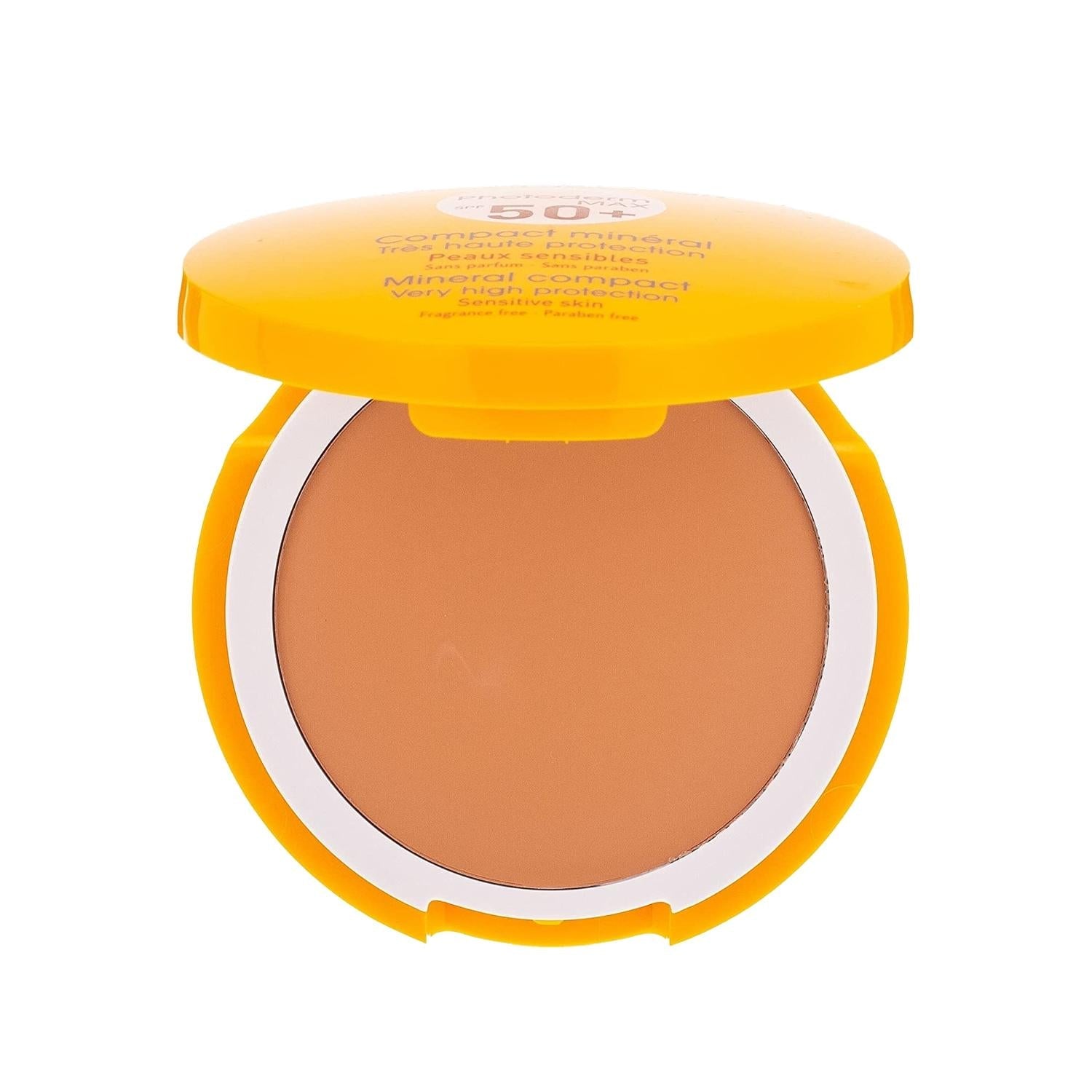 Bioderma Mineral Compact Sunscreen SPF 50+ - High Protection, Natural Finish, Portable 10g