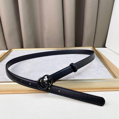 GUCCI Embellished coated-canvas and leather belt &
