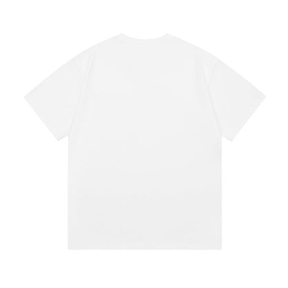 Gucci T-Shirt White Crew Neck | Luxury Cotton Tee - Casual Elegance