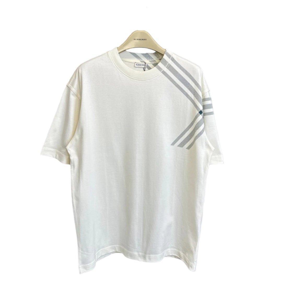 Burberry T-Shirt Without Collar &