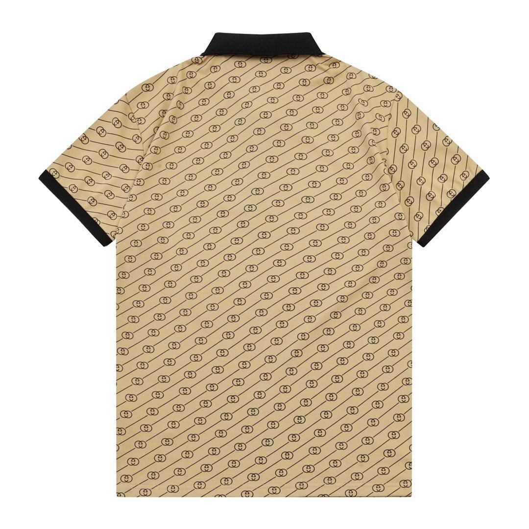 Gucci Beige T-shirt with a collar
