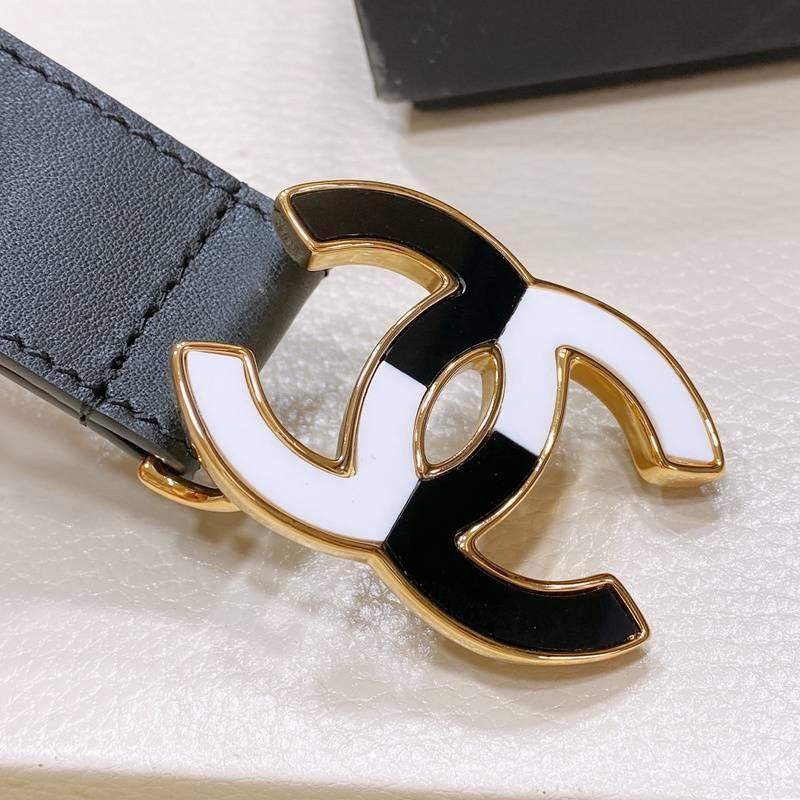 Chanel Women Logo Banding Belt &