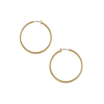 Anne Klein Gold-Tone Large Hoop Earrings
