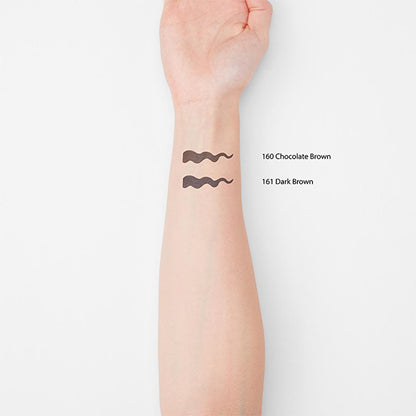LYKD Micro Eyebrow Pencil - 160 Chocolate Brown: Define &amp; Shape for a Natural, Fuller Brow Look