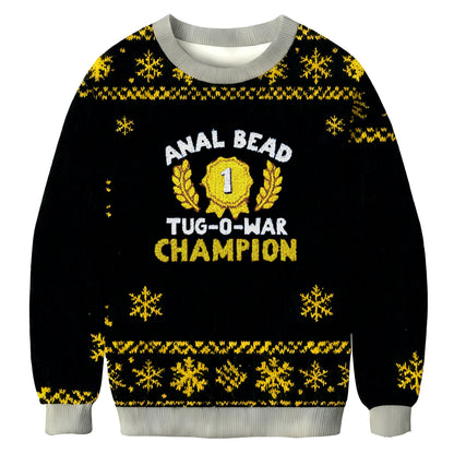 Casual Christmas Print Crew Neck Sweatshirts
