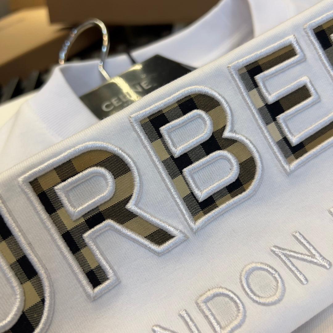 Burberry T-Shirt Without Collar &