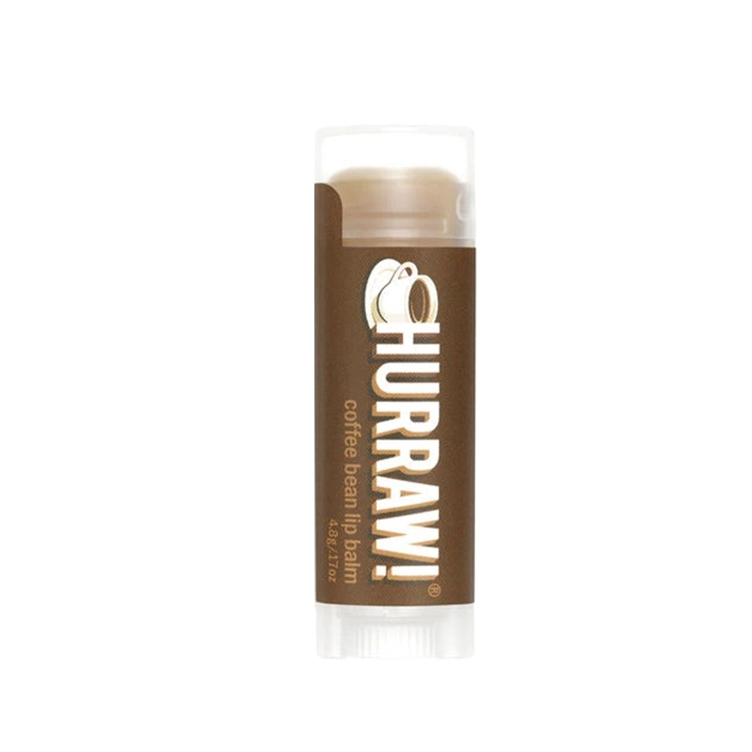 Hurraw Coffee Bean Lip Balm - Natural, Moisturizing, Coffee Scented Lip Care for Dry Lips