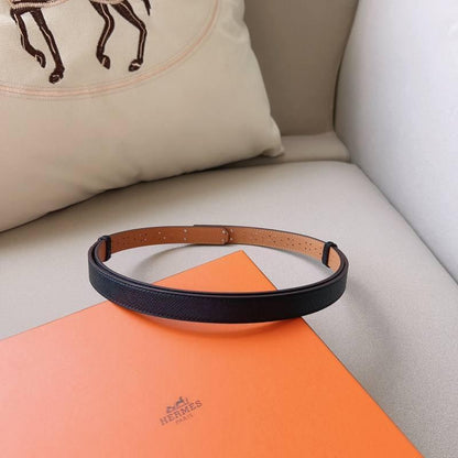 Hermes Men Silver Buckle Belt &