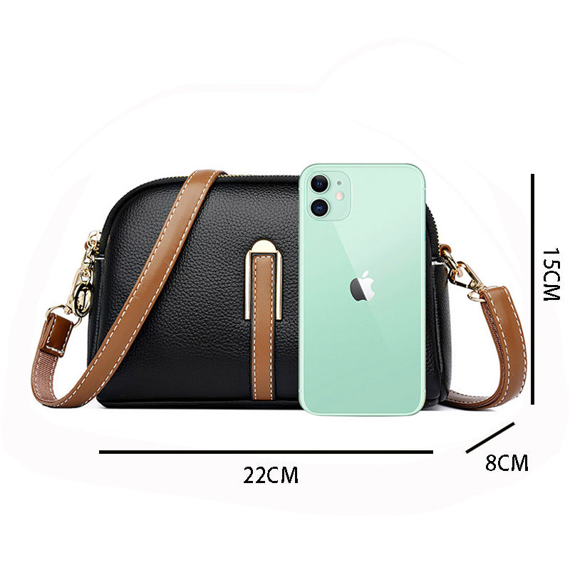 Shell Bag Korean Style Simple Shoulder Bag Coin Purse Stylish Crossbody Small Bag