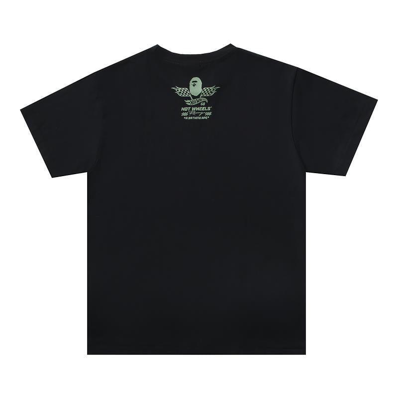 BAPE X HOT WHEELS APE HEAD TEE Black T-Shirt