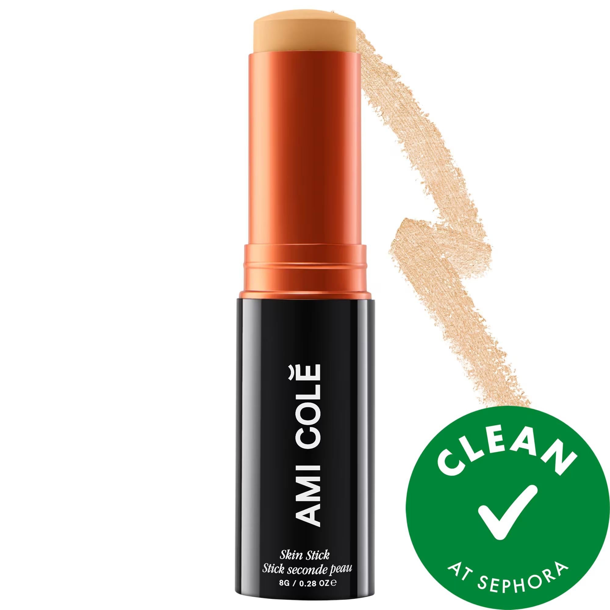 Glossier Skin-Enhancing Lightweight &amp; Blurring Foundation Stick - Medium Coverage, Natural Finish, Nourishing Makeup