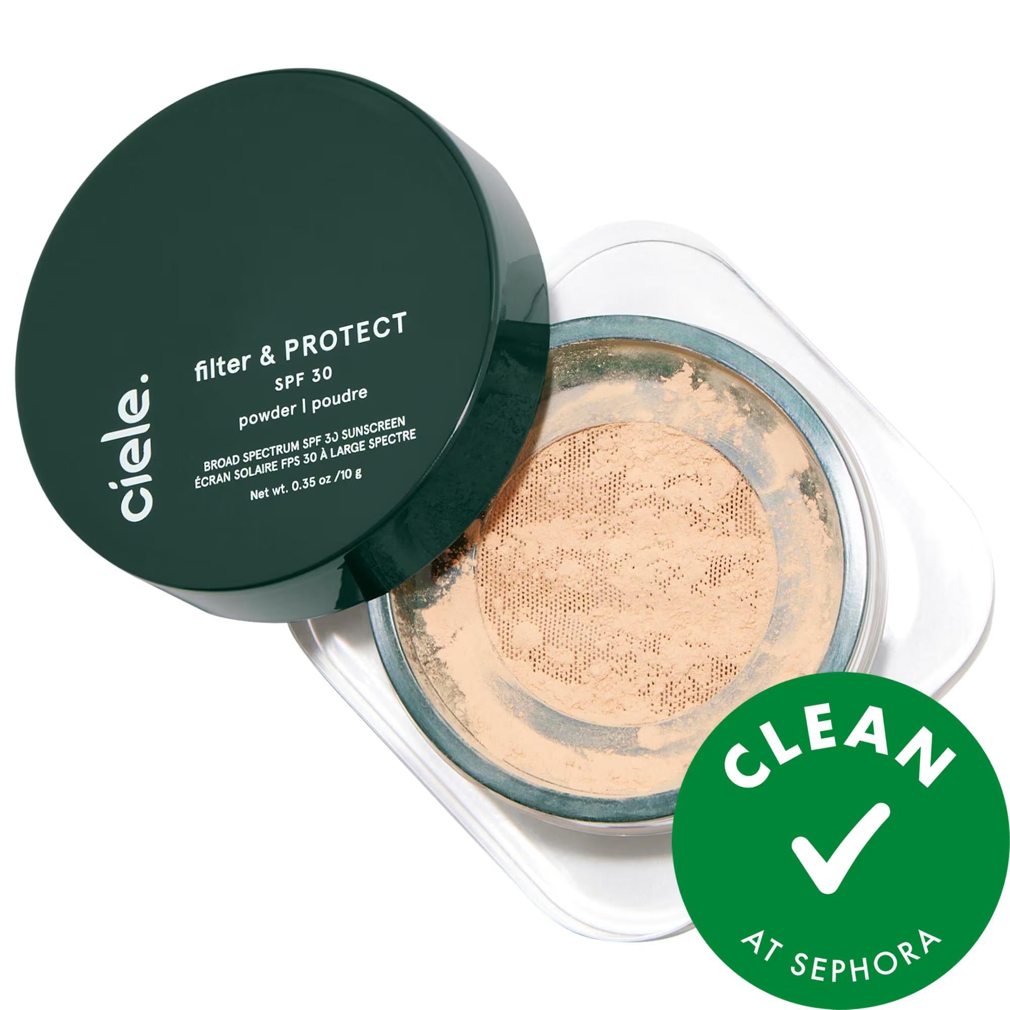 filter &amp; PROTECT - Mineral Finishing Powder SPF 30+ for Natural Finish, Vegan &amp; Cruelty-Free