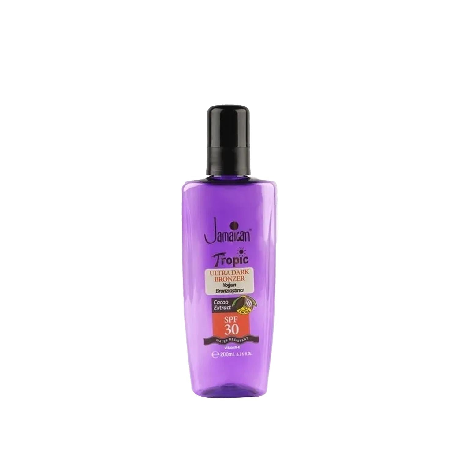 Jamaican Tropic SPF 30 Intense Tanning Lotion - 200ml, Sun Protection &amp; Deep Tan