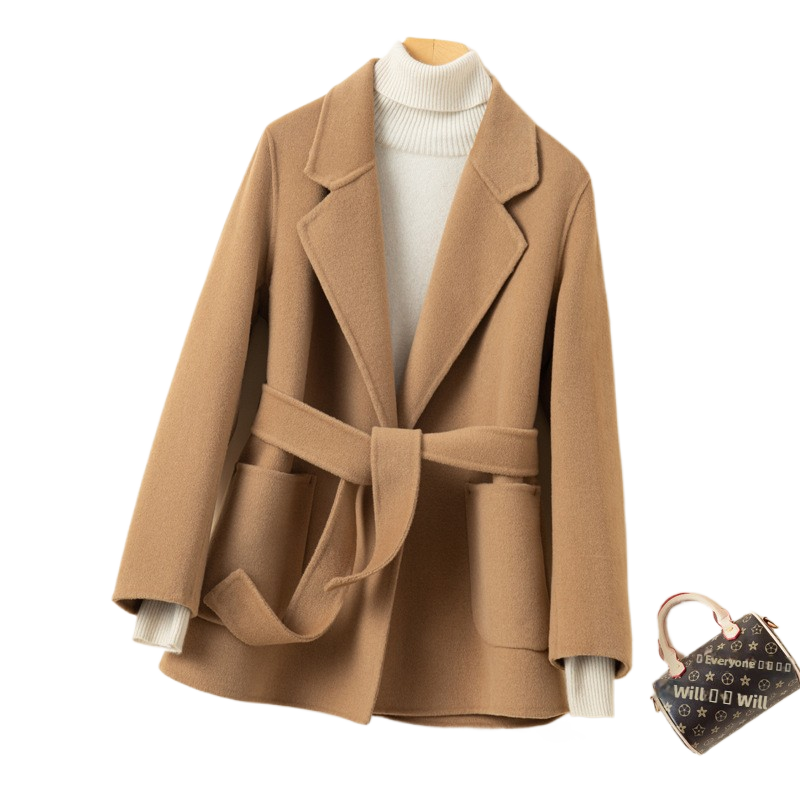 Winter and autumn cashmere coat and woolen jacket