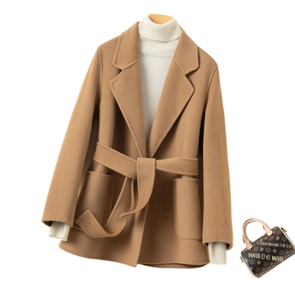Winter and autumn cashmere coat and woolen jacket