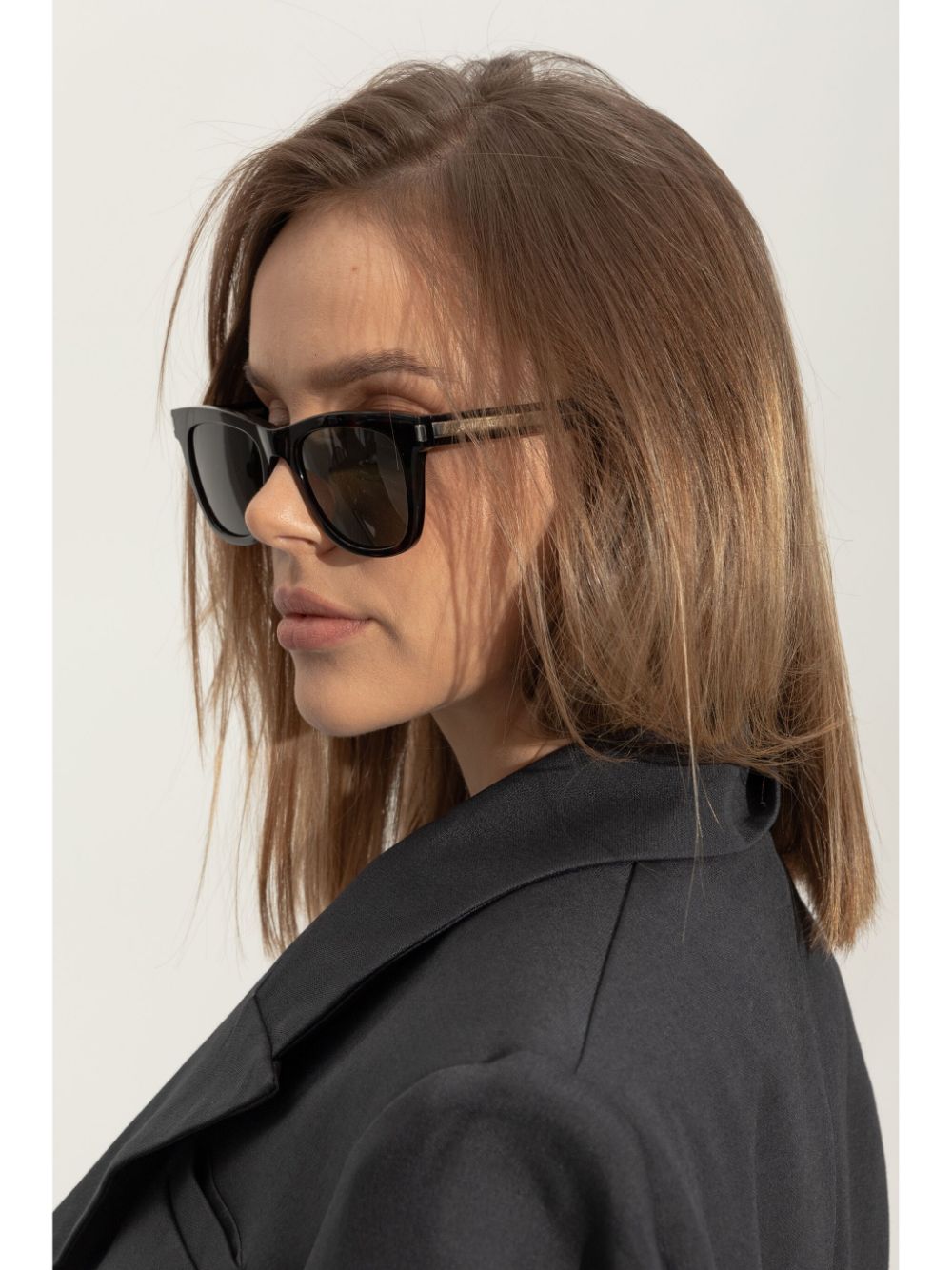 SAINT LAURENT Chic Sunglasses with Logo