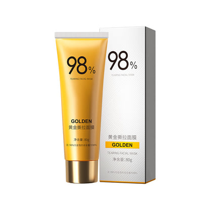 Gold Peel Off Mask for Deep Cleansing and Blackhead Removal