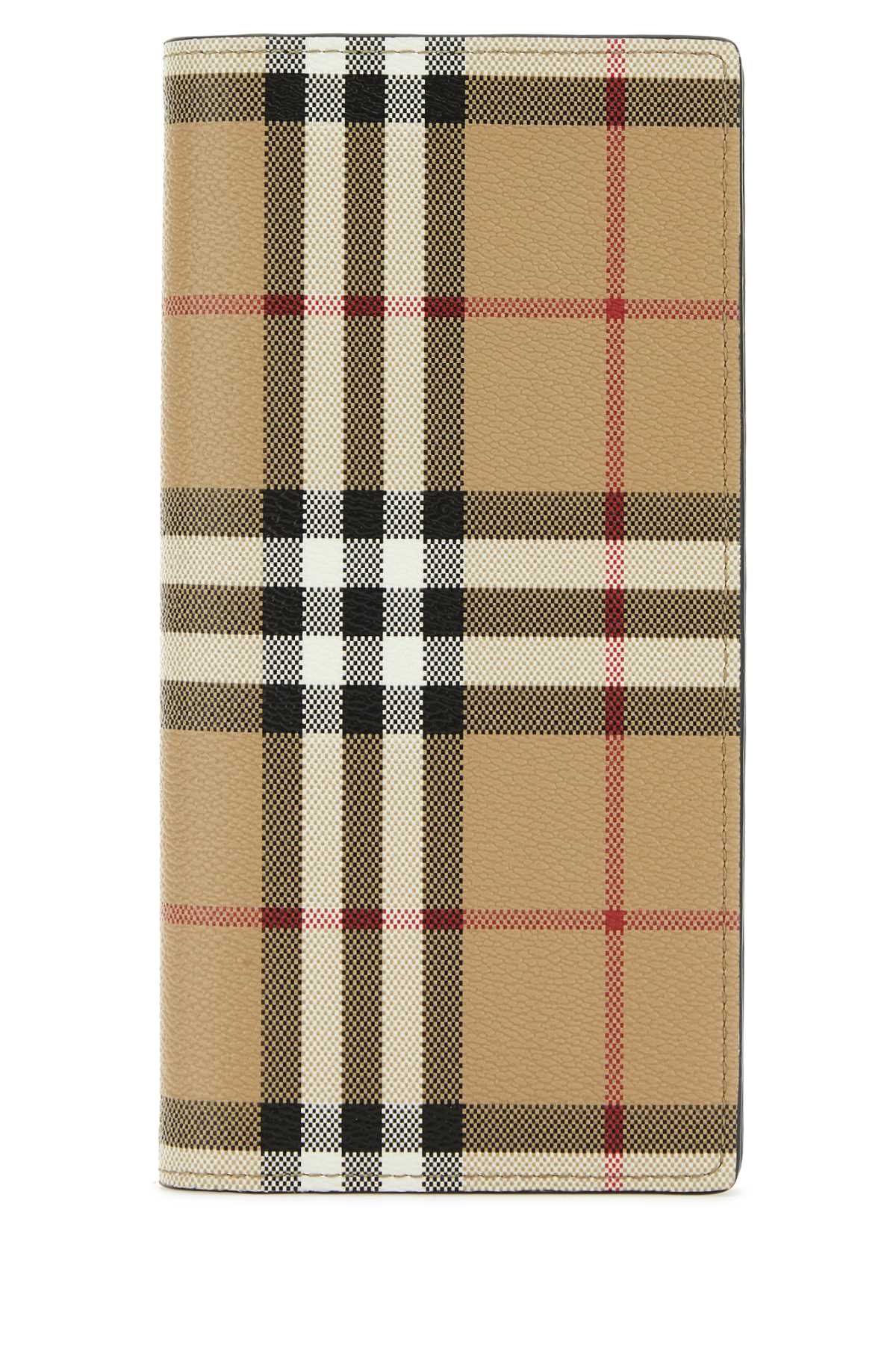 BURBERRY Mini Printed Canvas Wallet for Men