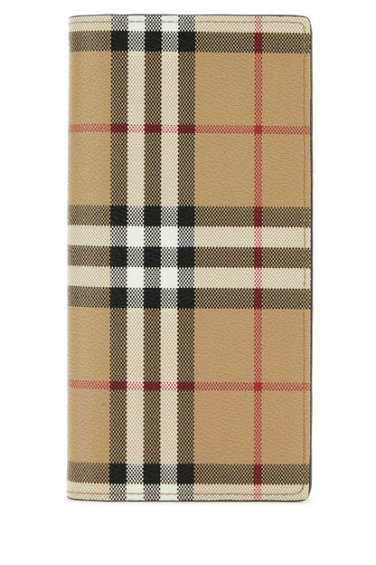 BURBERRY Mini Printed Canvas Wallet for Men
