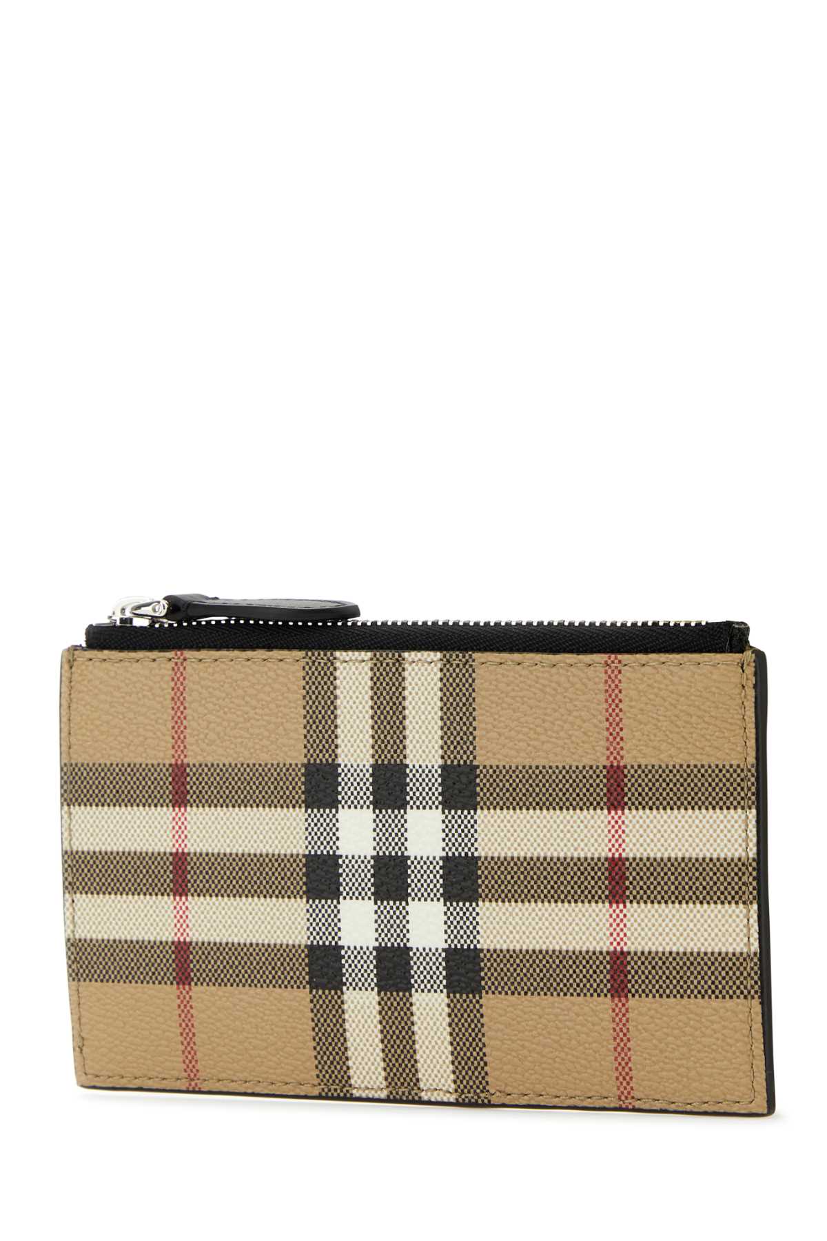 BURBERRY Printed Canvas Mini Wallet for Men