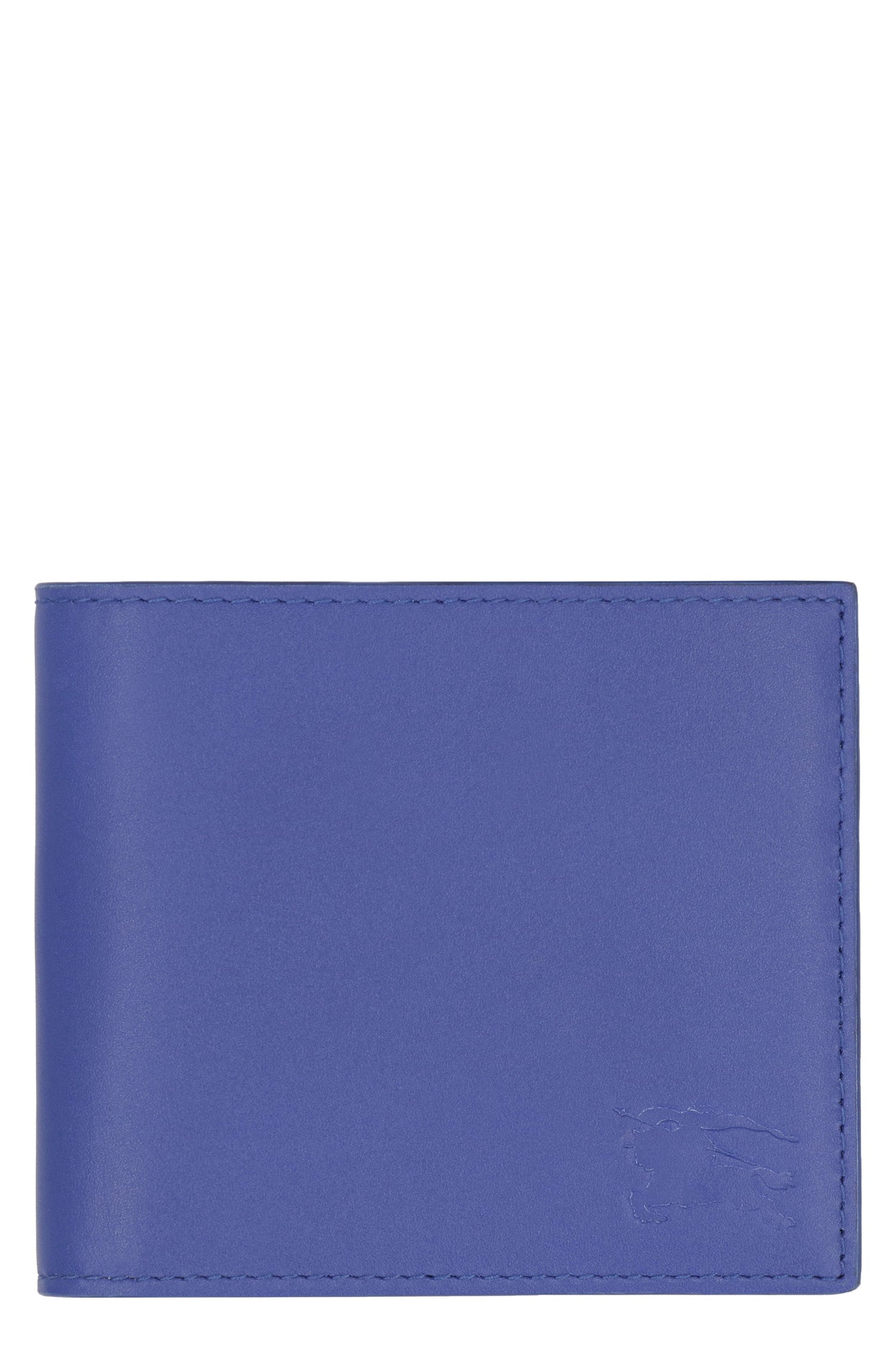 BURBERRY Mini Leather Flap-Over Wallet