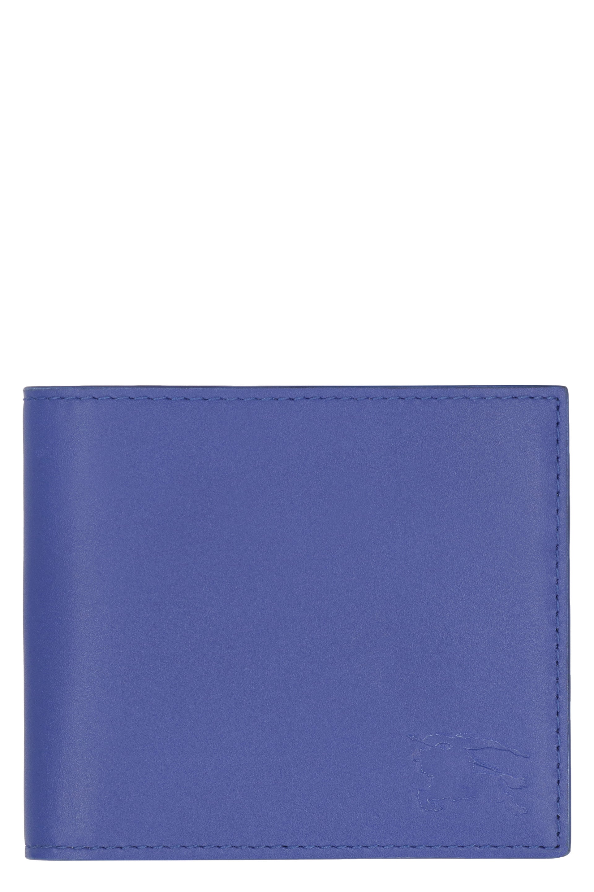BURBERRY Mini Leather Flap-Over Wallet