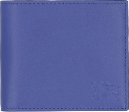 BURBERRY Mini Leather Flap-Over Wallet