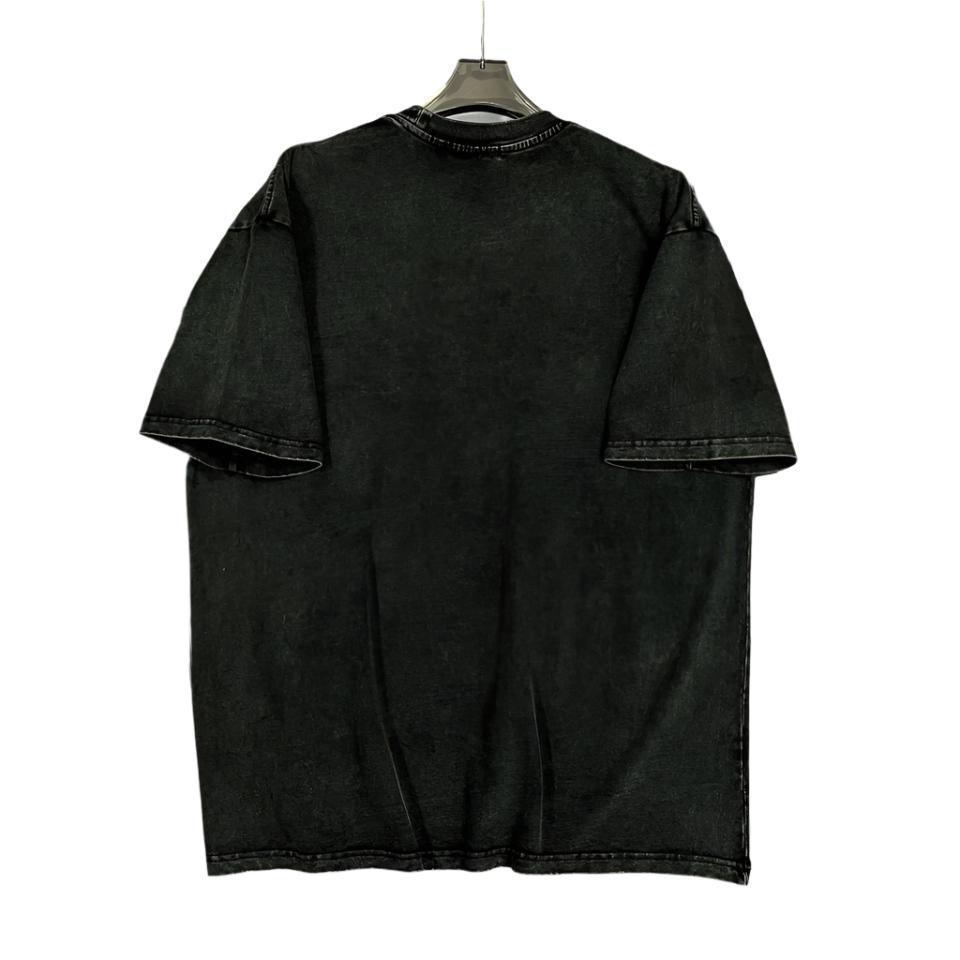 Gucci T-Shirt Smoke Black | Crew Neck Cotton Tee – Luxury Casual Wear
