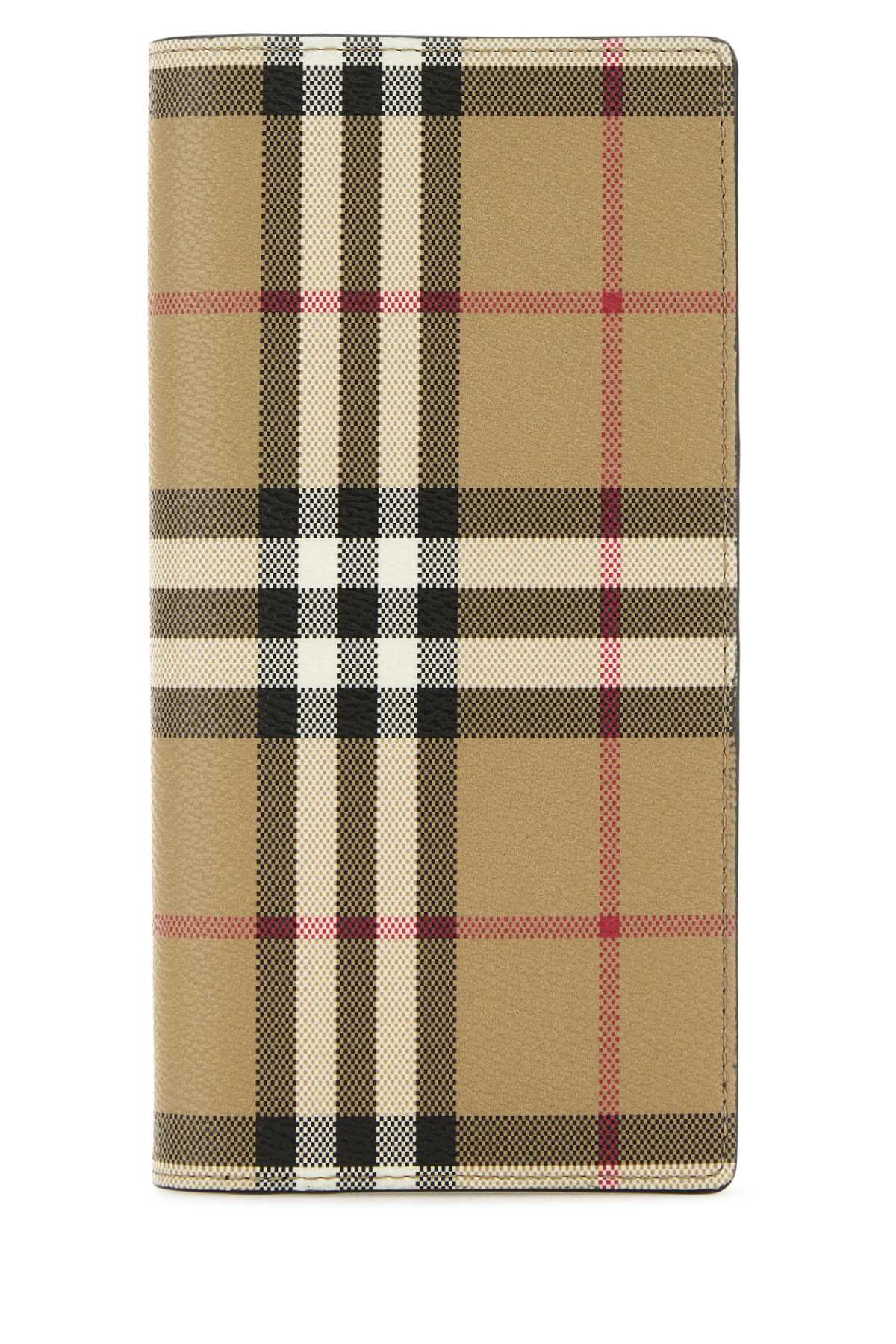 BURBERRY Printed Canvas Mini Wallet for Men