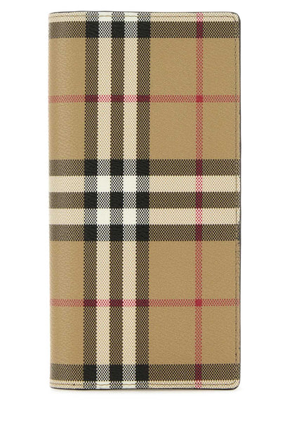 BURBERRY Printed Canvas Mini Wallet for Men