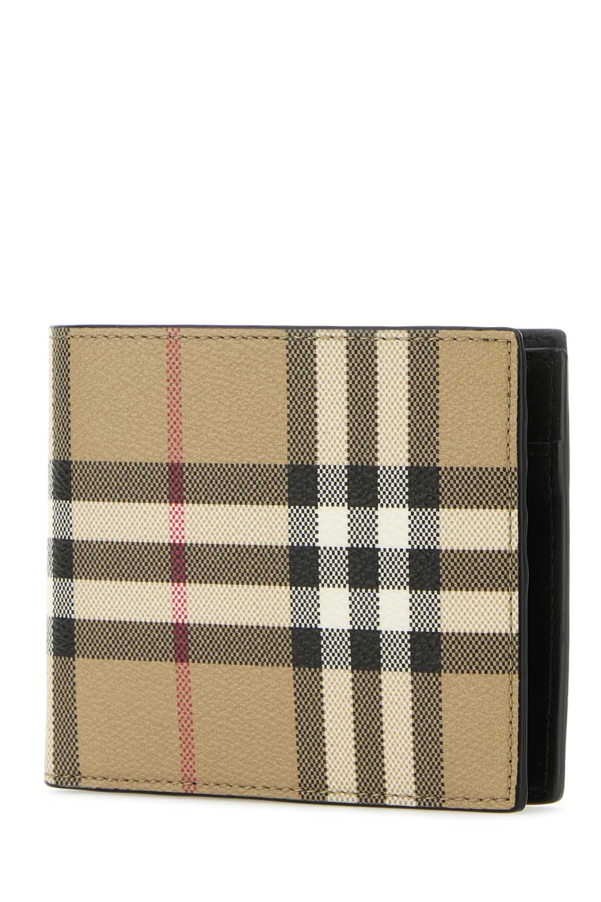 BURBERRY Mini Printed Canvas Wallet for Men