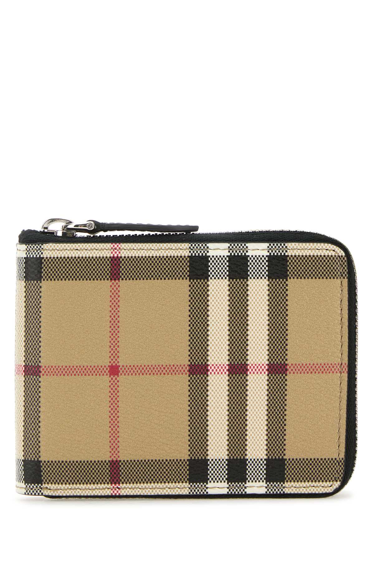 BURBERRY Printed Canvas Mini Wallet for Men