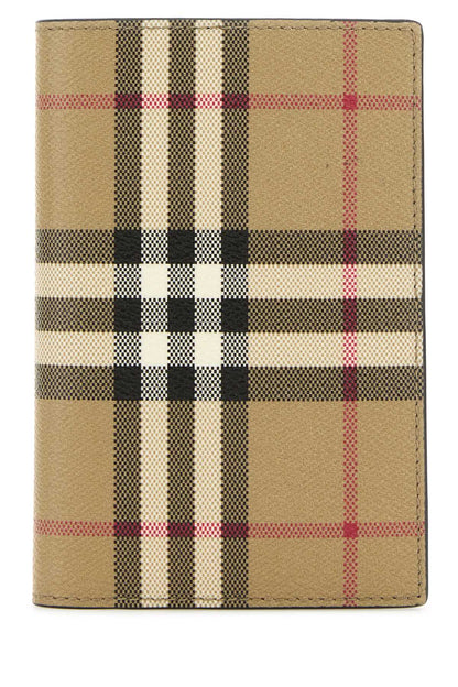 BURBERRY Mini Printed Canvas Wallet