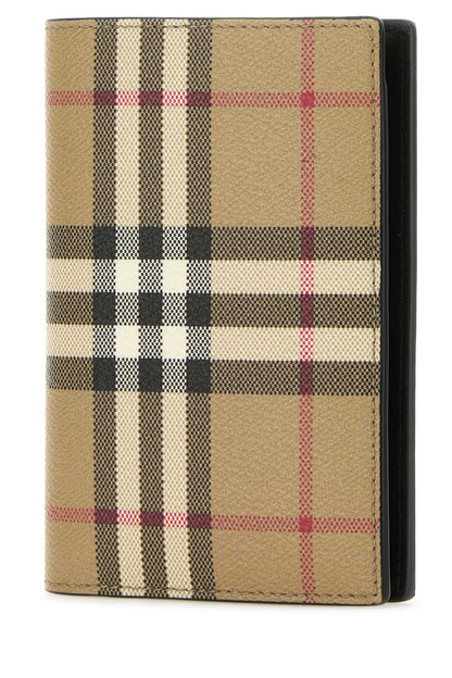 BURBERRY Mini Printed Canvas Wallet