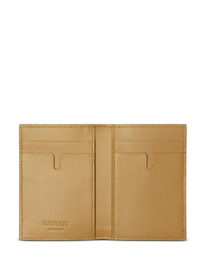 BURBERRY Check Book Credit Card Holder - Mini