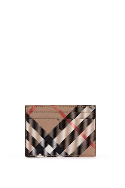 BURBERRY Mini Printed Canvas Card Holder
