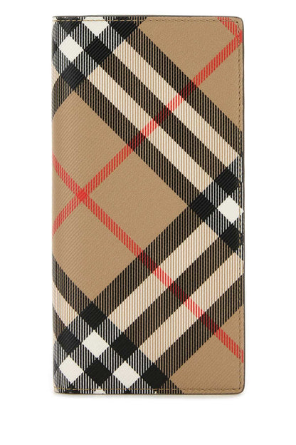 BURBERRY Mini Printed Canvas Wallet for Men