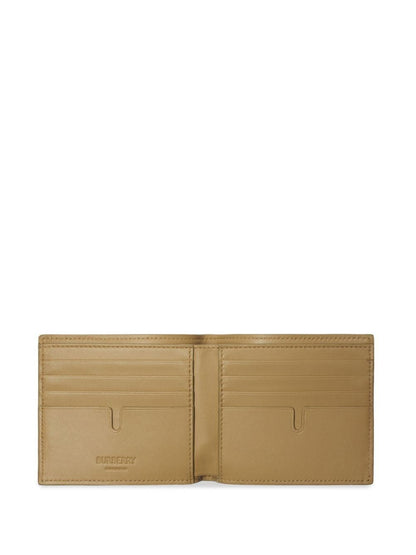 BURBERRY Mini Check Print Wallet